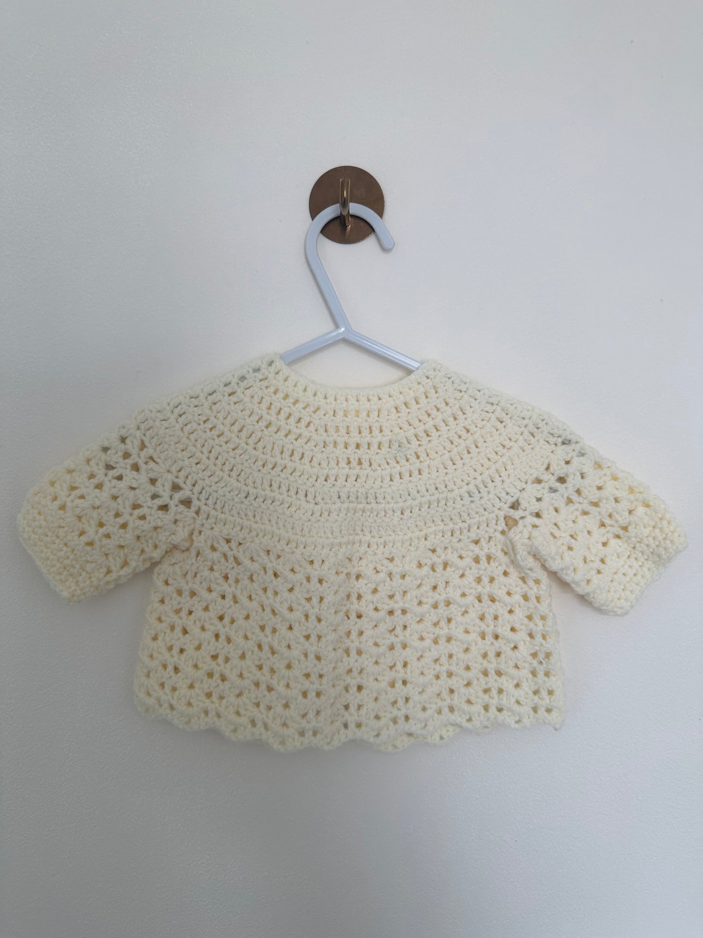 Cream Martina Ziah Baby Cardigan