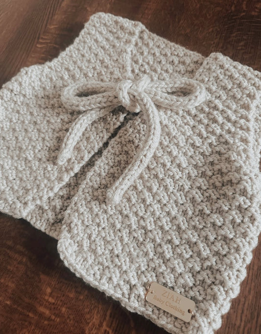 (Larger Sizes) The Ziah Moss Stitch Waistcoat