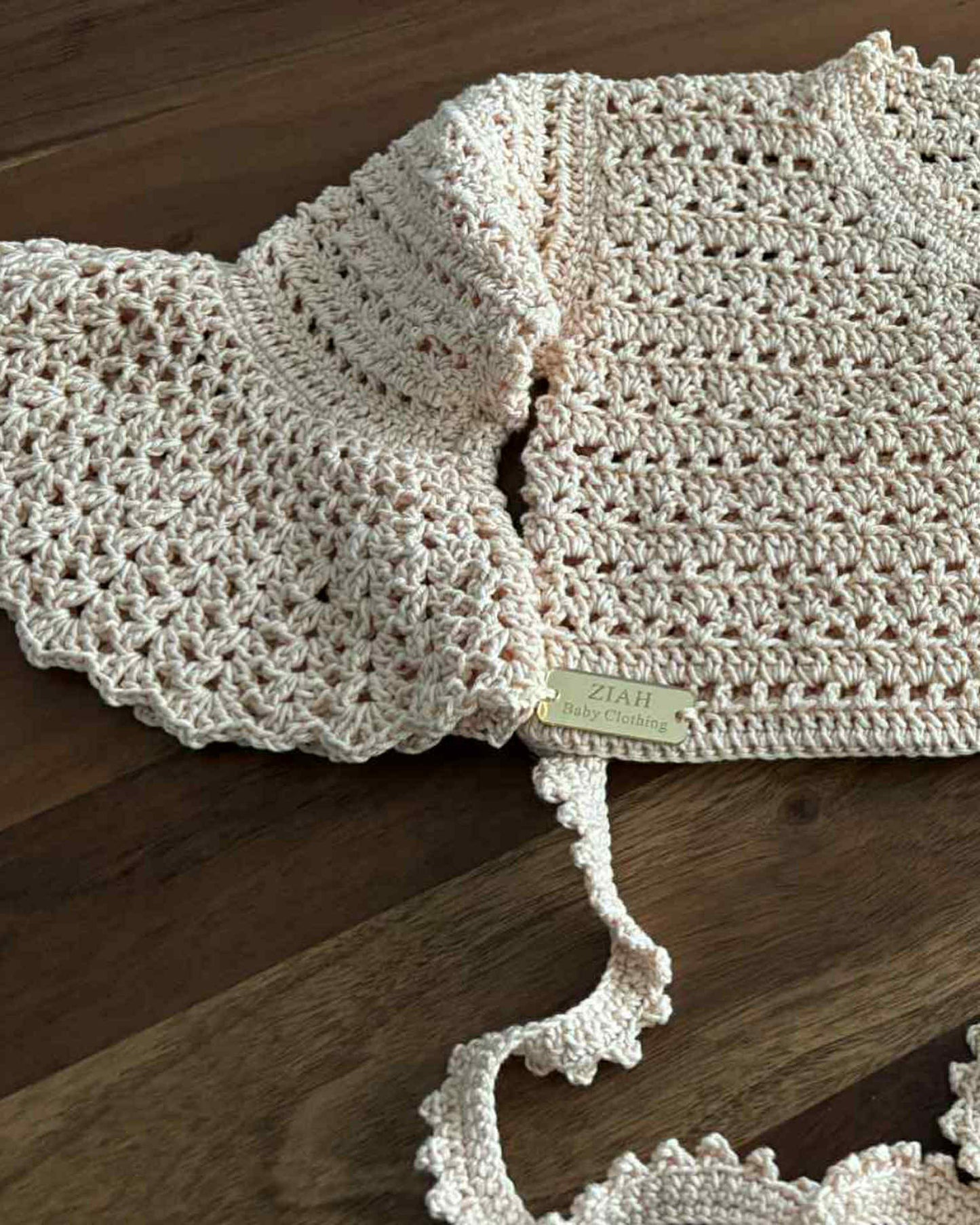 The Ziah Wrap Crochet Cardigan