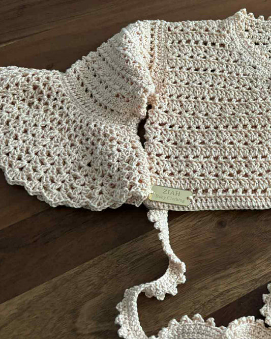The Ziah Wrap Crochet Cardigan