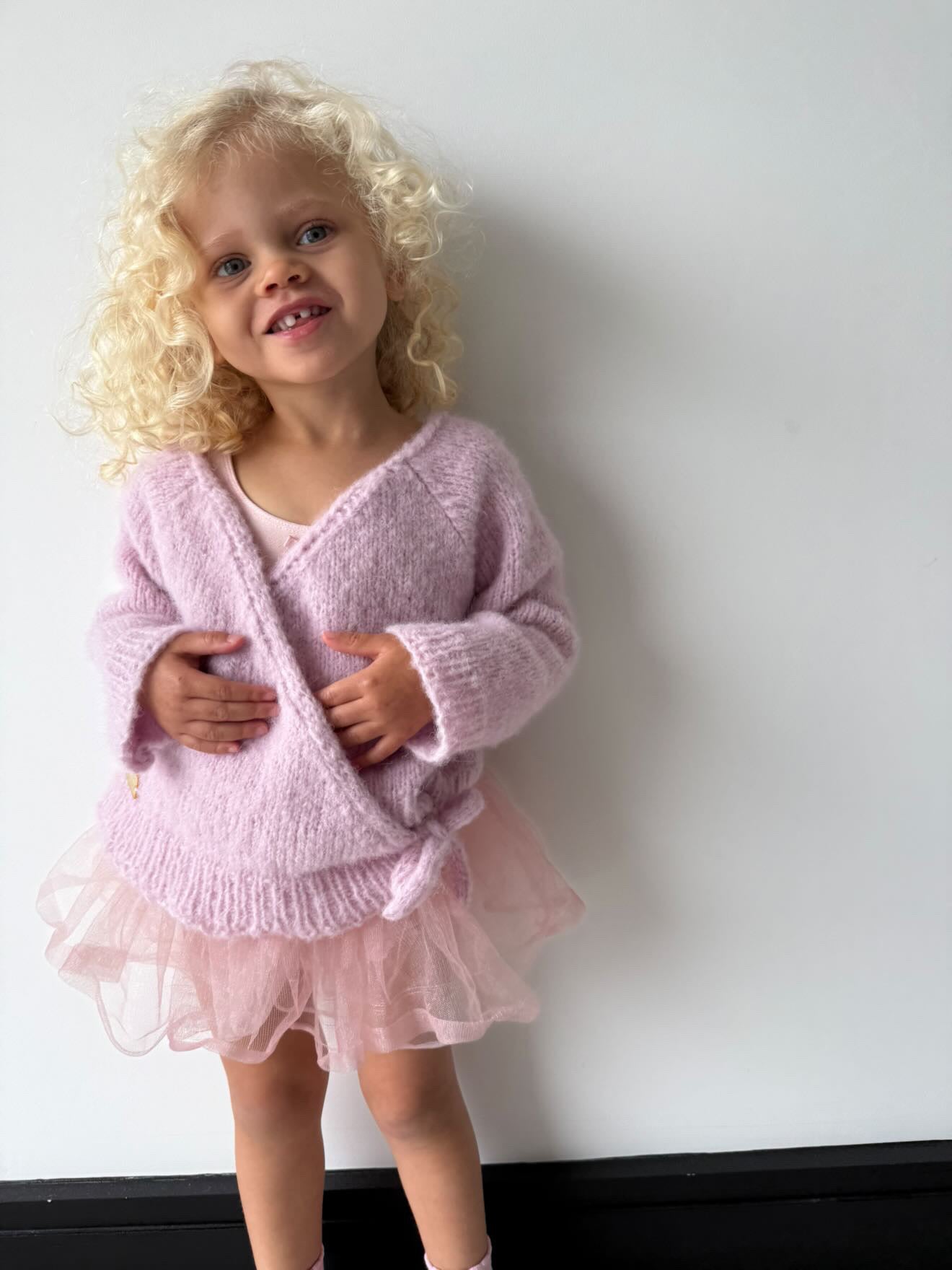 Alpaca Wool Ziah Wrap Cardigan